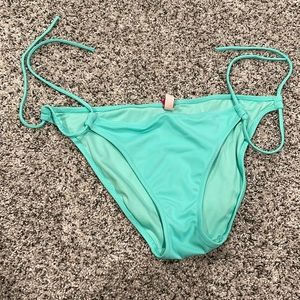 Victoria’s Secret Turquoise Bikini Botttom size Medium